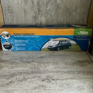 Pelican Kayak Car Carrier Kit New- Easy to Use!